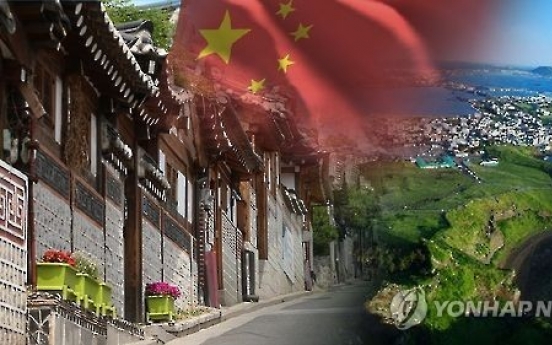 Chinese land ownership in Korea surges