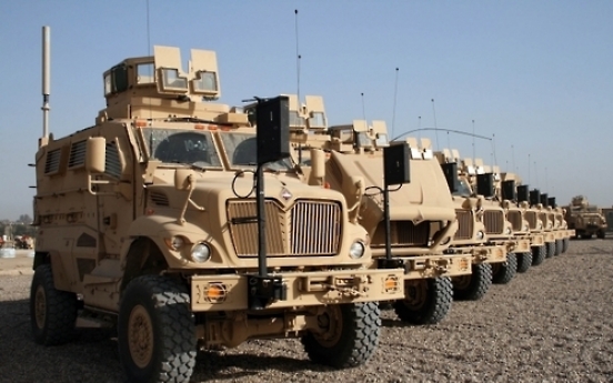 US military to complete deployment of more than 80 MRAPs to S. Korea this month