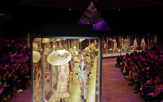 Gucci presents otherworldly collection in Milan