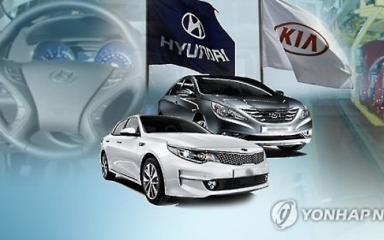 Korean carmakers' sales grow 2.5% in Feb.