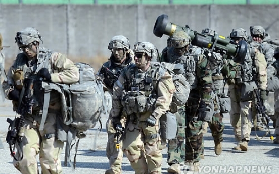 S. Korea, US hold training to counter NK weapons of mass destruction