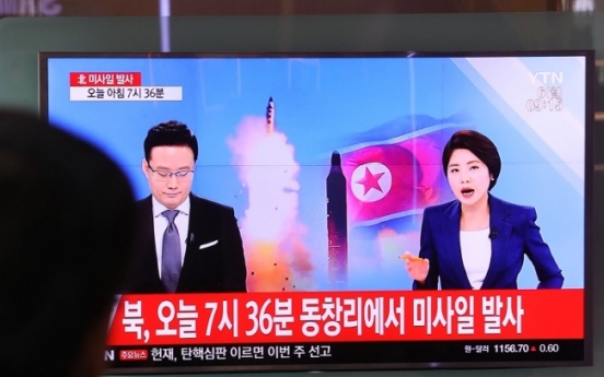 NK fires 4 ballistic missiles