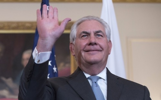 Tillerson to visit Korea next week