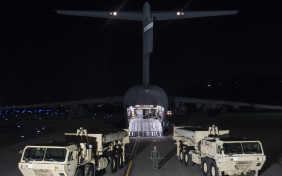 US to keep sending THAAD elements to Korea