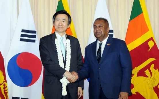 S. Korean, Sri Lankan top diplomats agree to cooperation in pressuring N. Korea