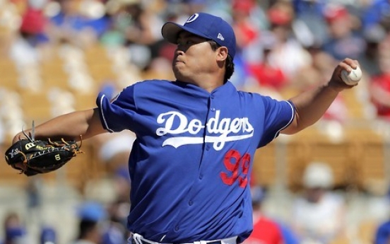 With solid spring outing, Dodgers' Ryu Hyun-jin on course for rotation return