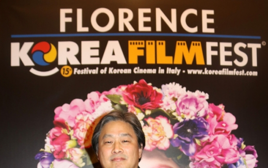 Director Park Chan-wook awarded Florence cultural honor