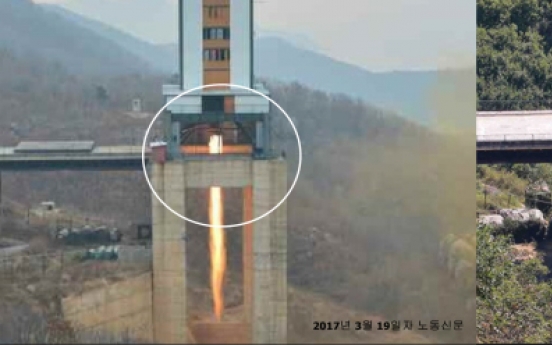 North Korea conducts another missile engine test: report