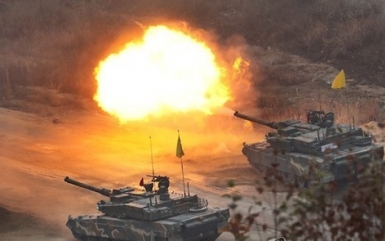 Korea, US to hold massive joint artillery drills this month