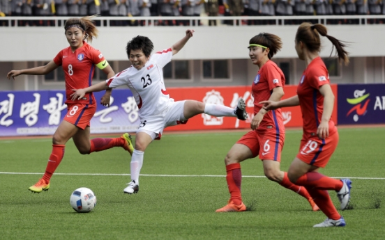 S. Korea plays to 1-1 draw with N. Korea in historic women’s soccer showdown in Pyongyang