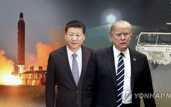 (Urgent) Xi urges peaceful resolution of NK threat in call with Trump