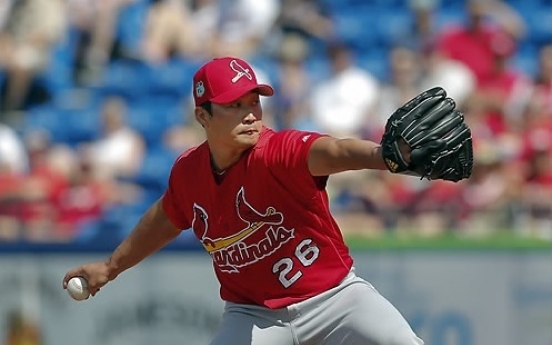 Cardinals' Oh Seung-hwan tosses 1st scoreless outing of season