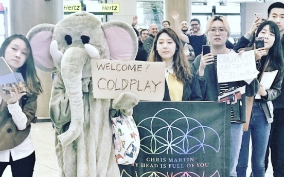 Coldplay comes to Korea