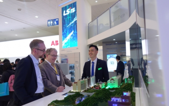 LS displays smart energy solution at Hannover