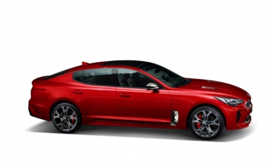 Kia unveils high-performance features of Stinger sports sedan