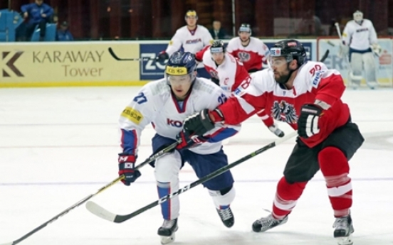 Korea falls to Austria for 1st loss at hockey worlds