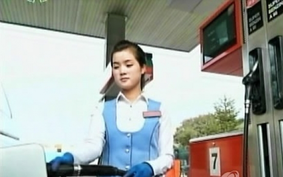 Gas stations operating normally in cities of N. Korea