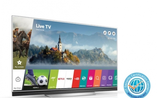 LG's webOS smart TV gets highest security level