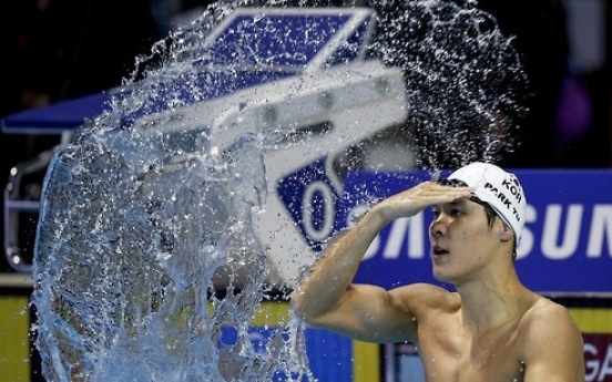 Park Tae-hwan picks up 3rd title in 1st meet of season