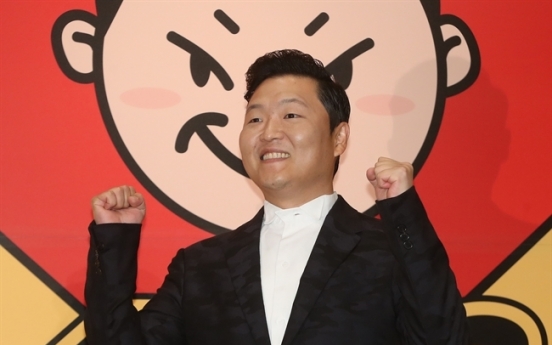 Psy nails it on music charts