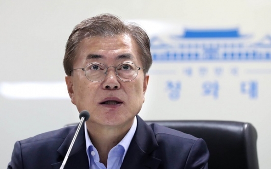 Moon Jae-in urges stern response to NK launch