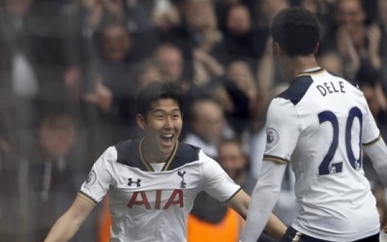 Tottenham's Son Heung-min named top Premier Leaguer for April