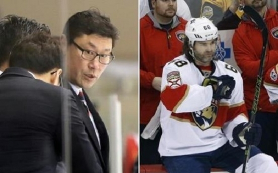 Korea hockey coach Jim Paek hoping for reunion with ex-NHL teammate Jaromir Jagr