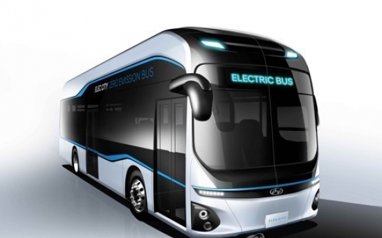 Hyundai targets commercialization of electric bus next year