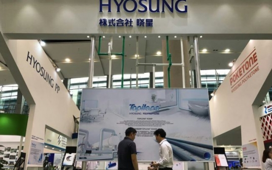 Hyosung promotes polymer brands at Chinaplas expo