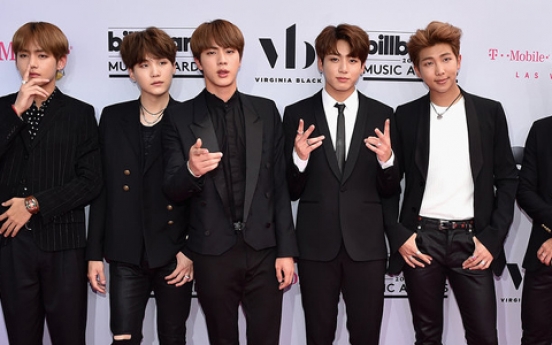 BTS scoops up Billboard Music Award for top social artist