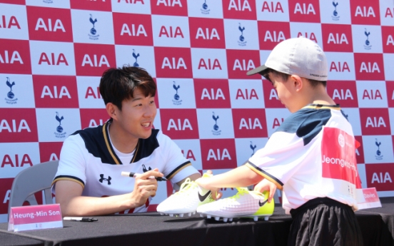 Tottenham players enjoy Korea visit with Son Heung-min