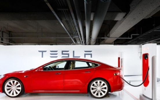 Tesla sets up 1st supercharger in Korea