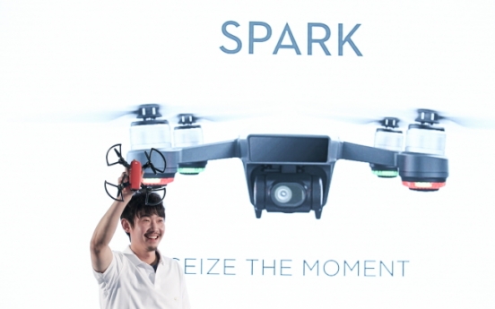 DJI rolls out mini-drone Spark for beginners