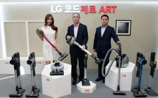 LG aims globally with cordless cleaner lineup