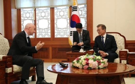 Korean president proposes 2030 FIFA World Cup in Northeast Asia