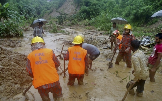 Heavy rain, landslides kill at least 134 in Bangladesh