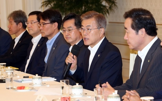 Moon vows efforts for greater local autonomy