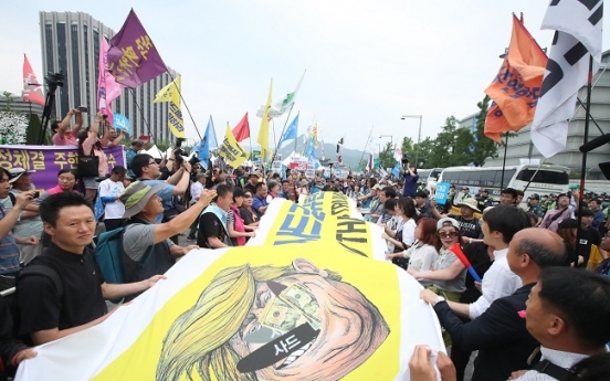 [From the scene] Trump, fury, misunderstanding drive THAAD protest