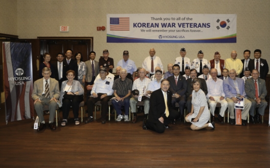 Hyosung honors Korean War veterans in US