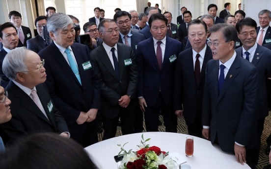 North’s denuclearization will provide growth, investment: Moon