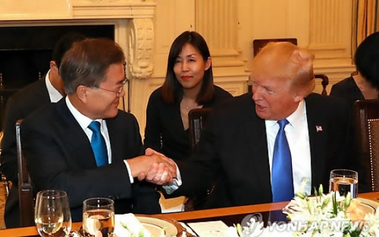 Trump says discussions with Moon to include S. Korea buying more US energy