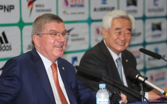 IOC President Bach hails taekwondo's evolution into 'global' sport