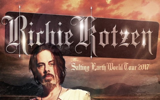 Guitar legend Richie Kotzen to perform in Korea