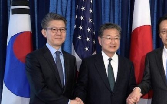 Nuke envoys of S. Korea, US and Japan condemn NK provocation, vow stern action