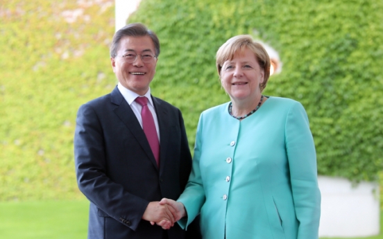 S. Korea seeks Germany's support in pressing N. Korea