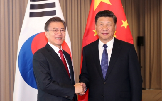 Moon, Xi stress need for dialogue, role of South Korea in NK matters