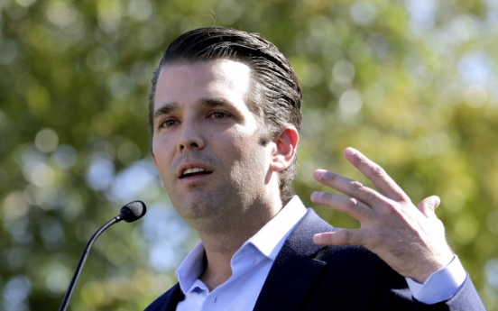 Trump’s son met Russian to get dirt on Clinton