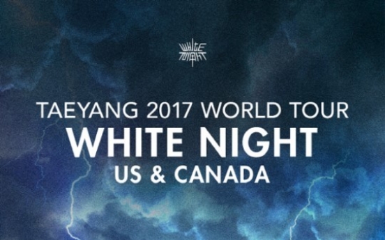 Taeyang confirms venues for N. America tour