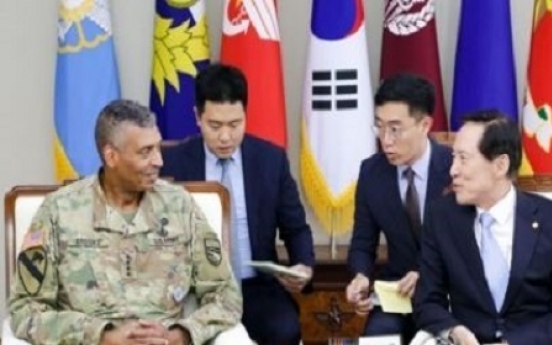 Korean defense chief vows stronger alliance with US