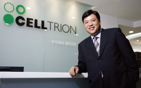 Celltrion founder becomes Korea’s No. 10 stock rich